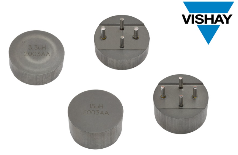 Vishay推出新款小型1500外形尺寸汽车级IHTH插件电感器，饱和电流达156A,第2张
