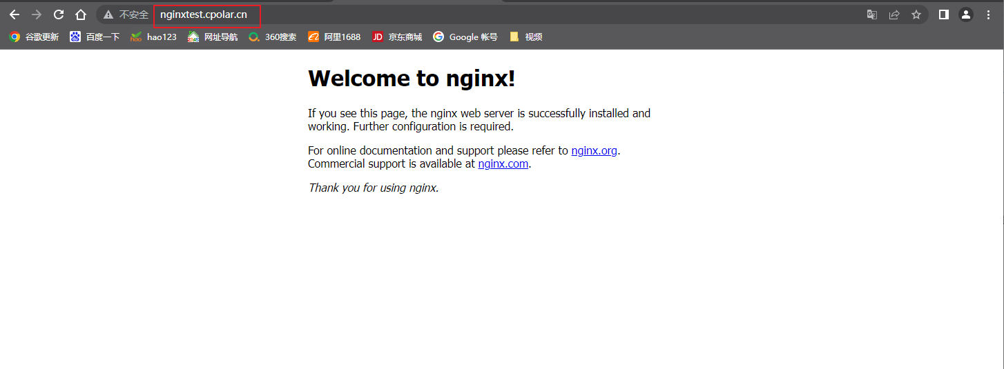 树莓派上使用Nginx通过内网穿透实现无公网IP访问内网本地站点,在这里插入图片描述,第13张