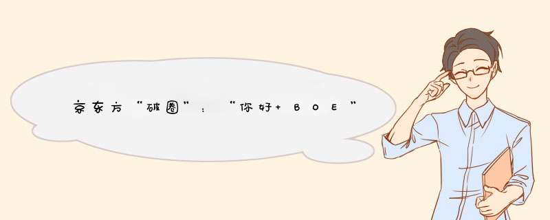京东方“破圈”：“你好 BOE”美好生活馆收官 物联网转型提速,第1张