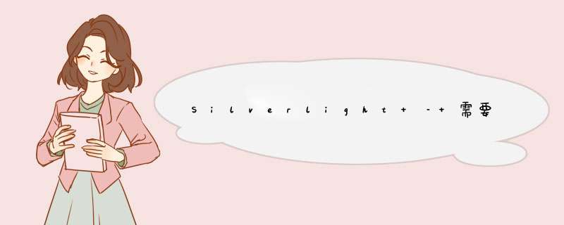 Silverlight – 需要的令人敬畏的演示应用程序示例！,第1张