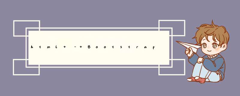 html – Bootstrap 3：如何显示侧面导航栏的子菜单,每个菜单的底部？,第1张