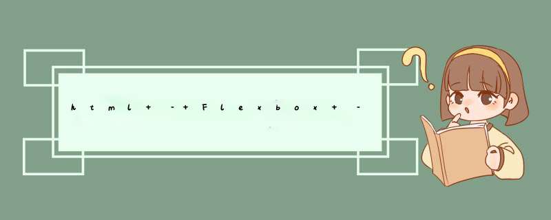 html – Flexbox – 带有“无包装”文本的流体列,第1张