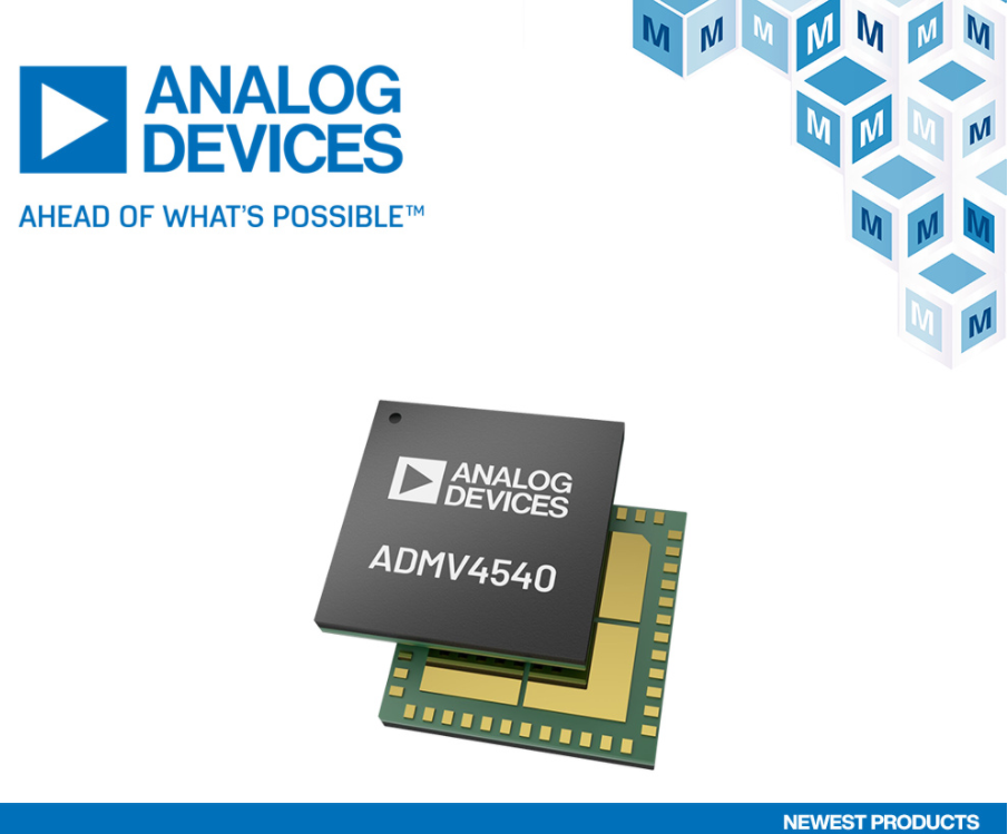 贸泽开售Analog Devices用于卫星通信的 ADMV4540 K波段正交解调器,第2张
