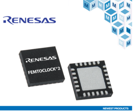 贸泽开售适用于可编程光纤模块的 Renesas高性能FemtoClock2合成器,第2张