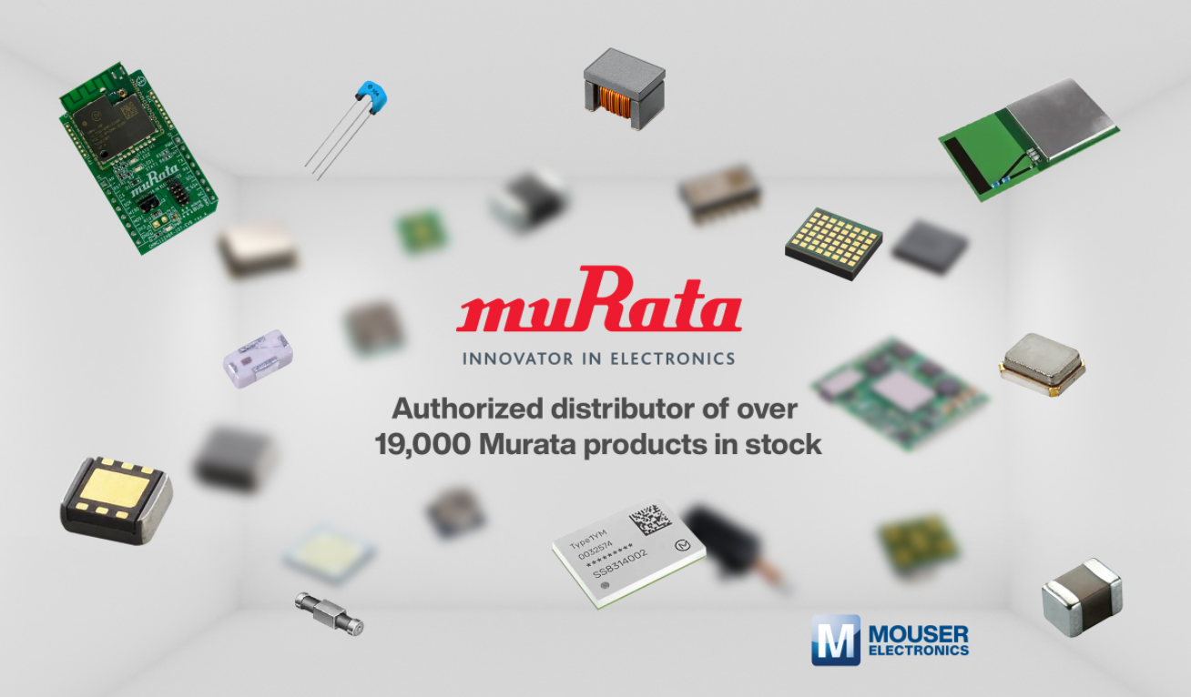 贸泽电子备货丰富多样的Murata产品,第2张