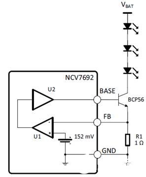 浅谈On Semi NCV7692汽车LED灯电流控制的解刨,[原创] On Semi NCV7692汽车LED灯电流控制解决方案,第5张