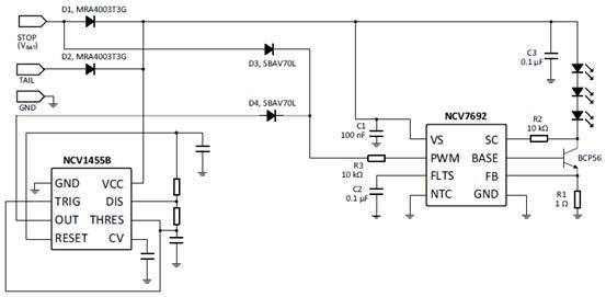浅谈On Semi NCV7692汽车LED灯电流控制的解刨,[原创] On Semi NCV7692汽车LED灯电流控制解决方案,第12张