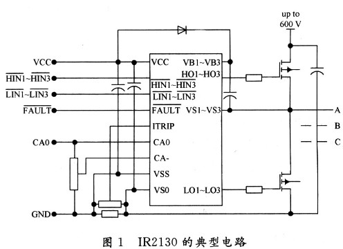 基于IR2130驱动芯片的无刷直流电动机功率驱动电路设计,基于IR2130驱动芯片的无刷直流电动机功率驱动电路设计,第2张